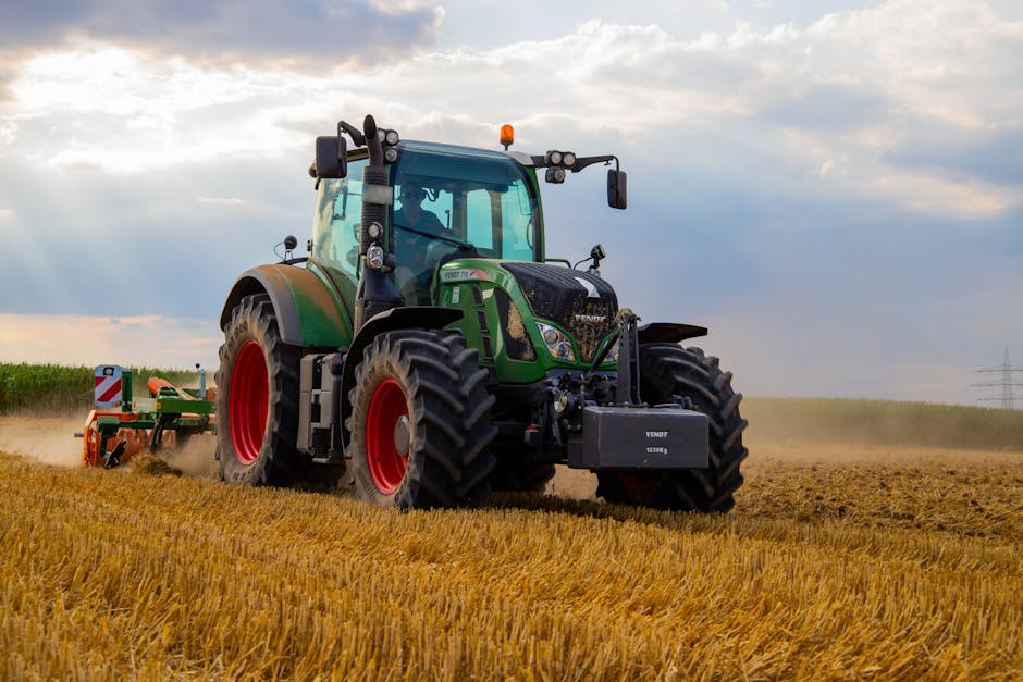 Fendt tractor aan het hakselen